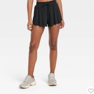 JoyLab- Game Day Shorts - Double Layer- Women's M- Pockets- Black
